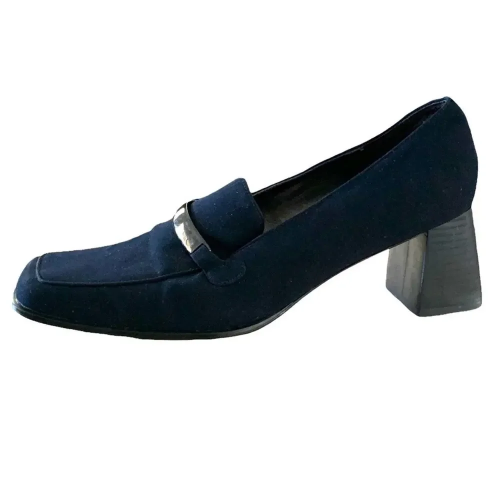 Liz Claiborne shoes ‎ loafer type with heels size 9 style Camille - Picture 12 of 13